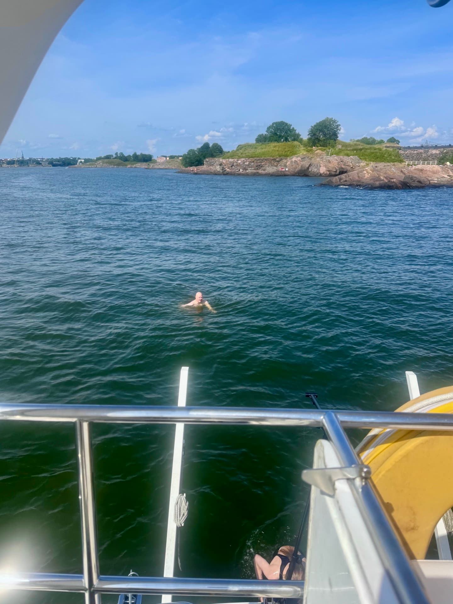 Open sea sailing